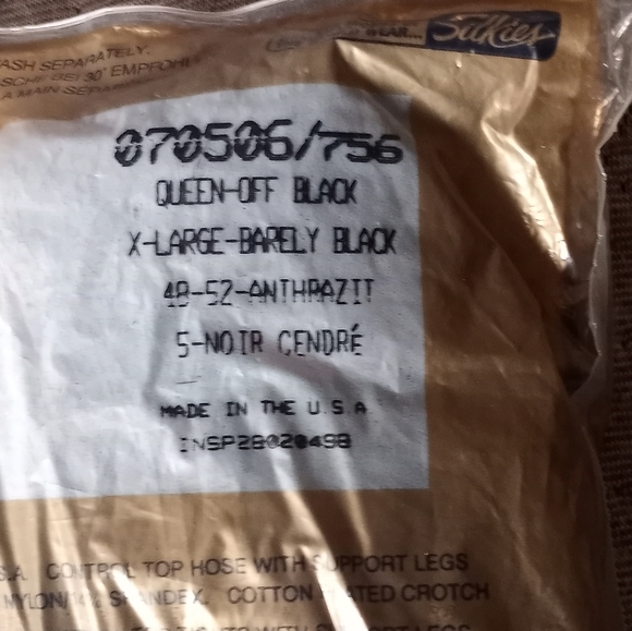 Control top pantyhose - Picture 4 of 4